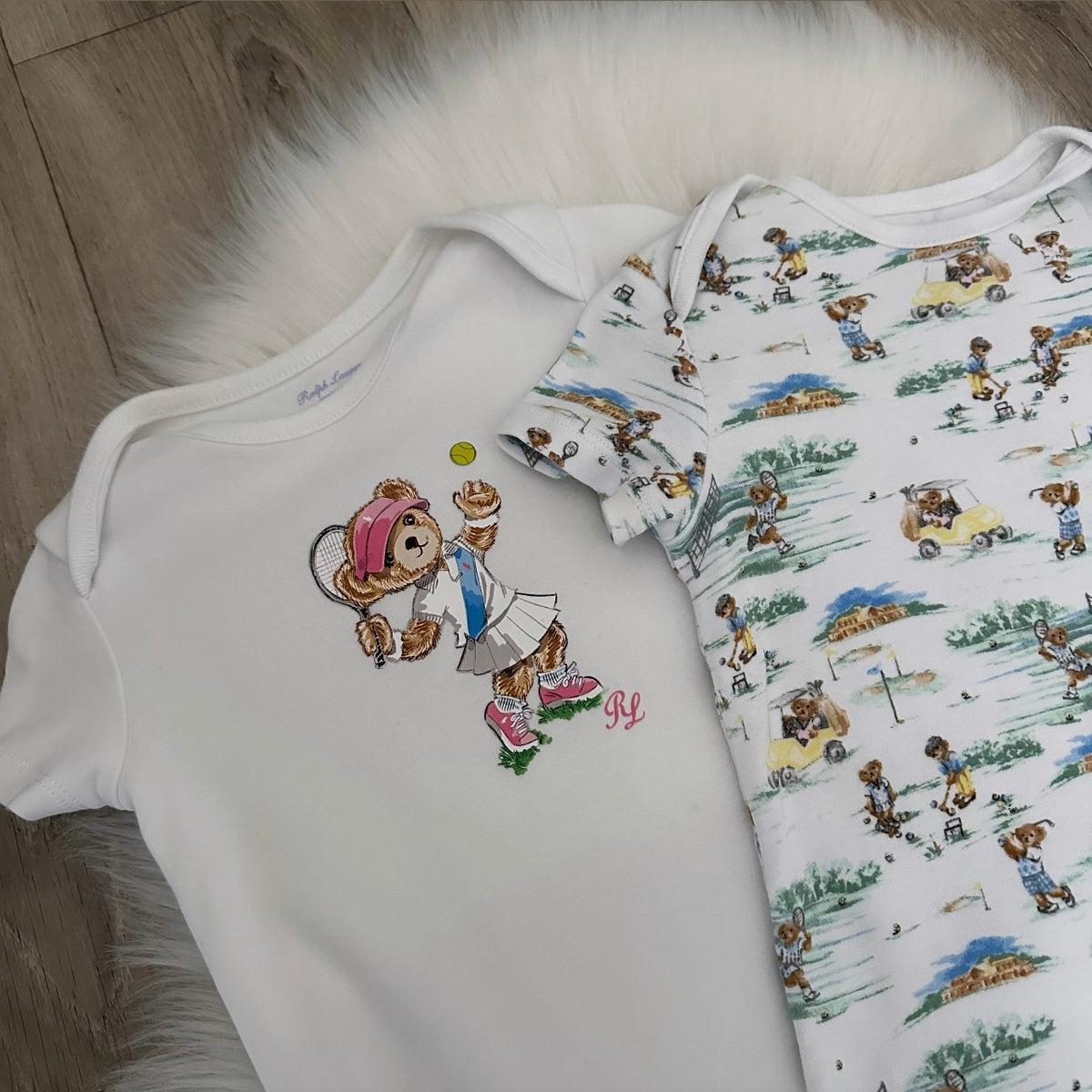 Ralph Lauren Girls Vest Set - 24M