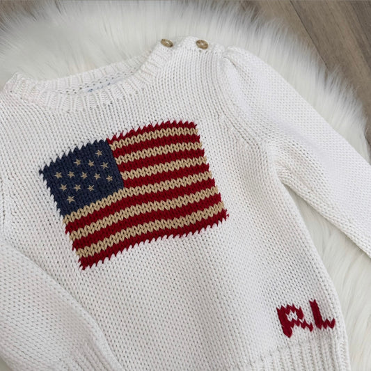 Ralph Lauren Girls Jumper - 12M
