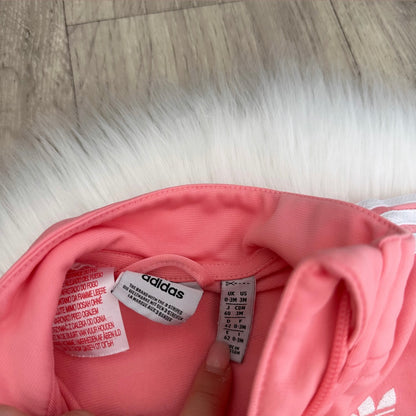 Adidas Girls Tracksuit - 0/3 months