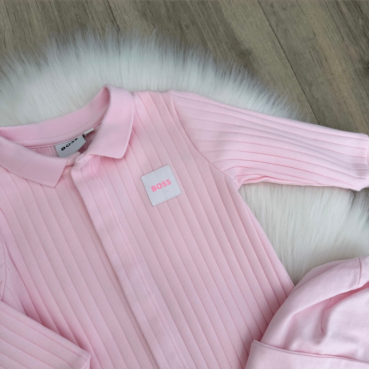 Hugo Boss Girls Babygrow Set - 6M
