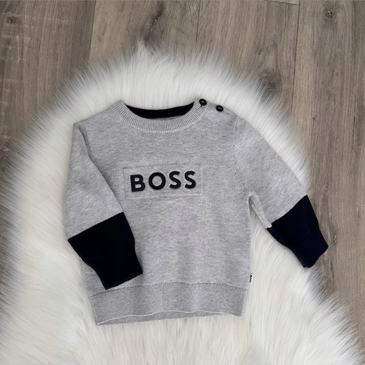 Hugo Boss Boys Jumper - 12M