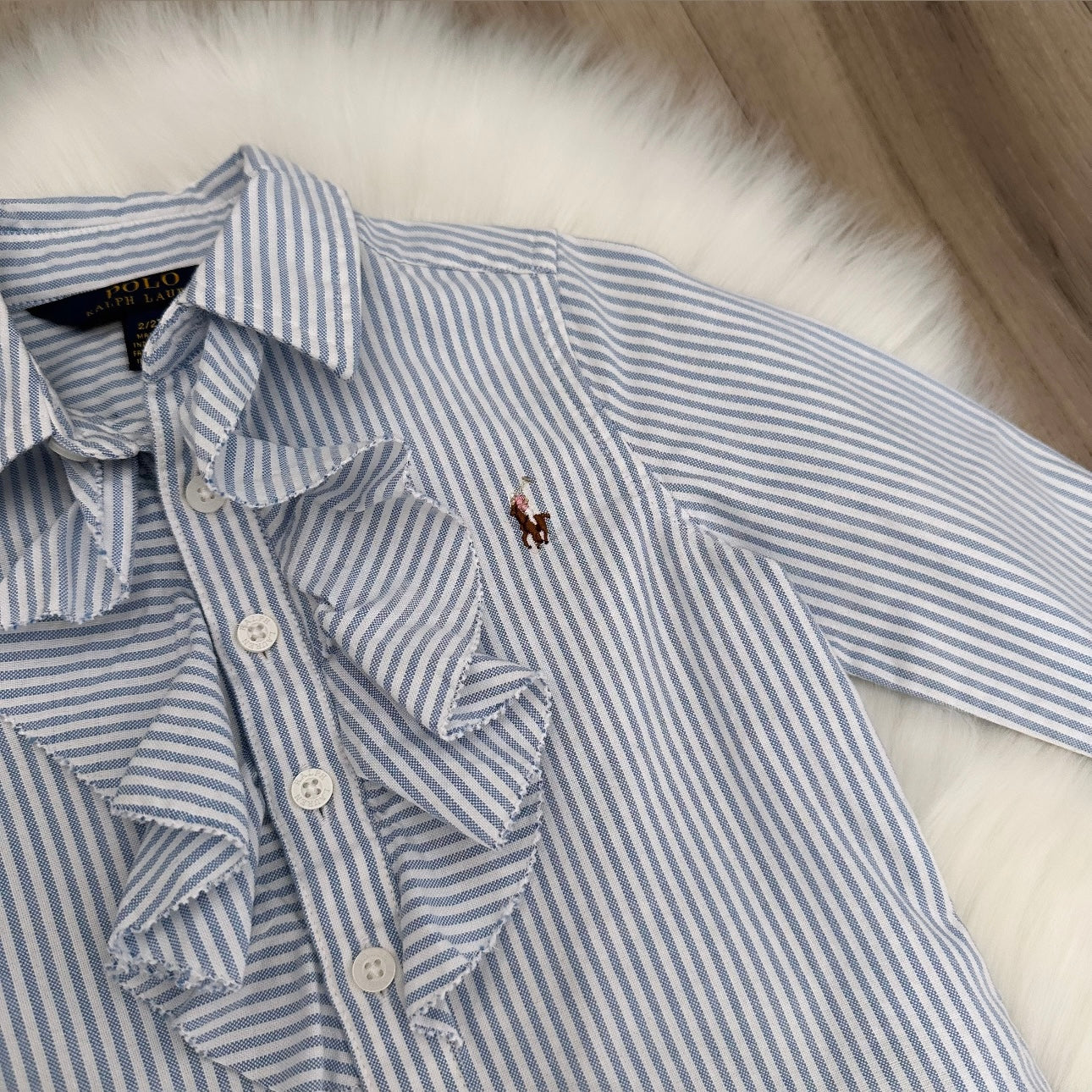 Ralph Lauren Girls Shirt - Age 2