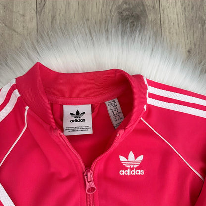 Adidas Girls Tracksuit Set - 6/9 months