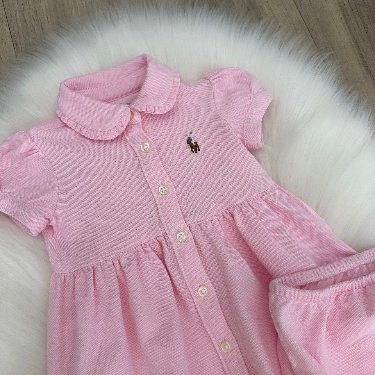 Ralph Lauren Girls Dress Set - 3M