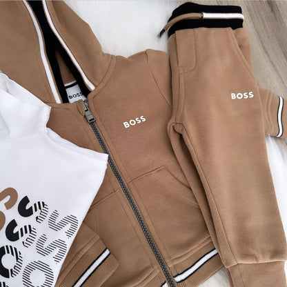 Hugo Boss Boys Tracksuit Set - 12M