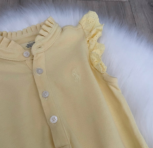 Ralph Lauren Girls Romper - 6M