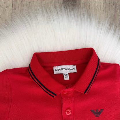Armani Boys Polo Shirt - 12M