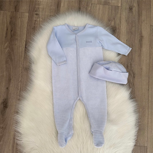 Hugo Boss Boys Babygrow Set - 9M