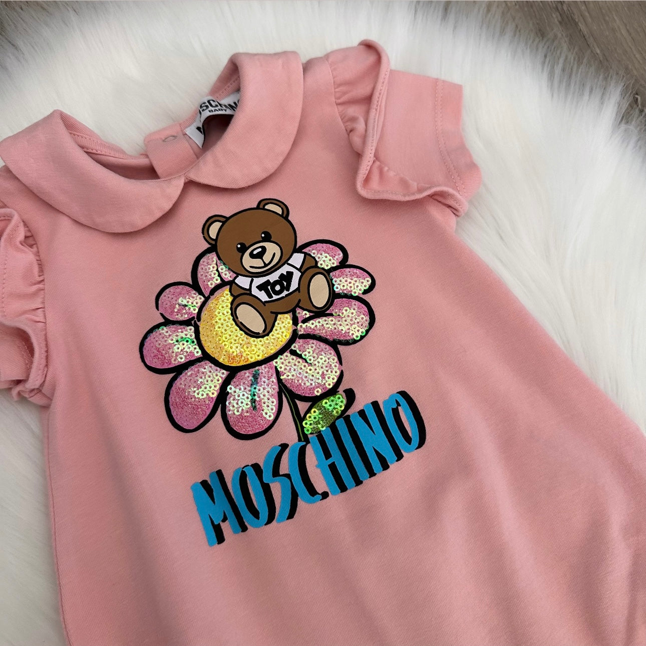 Moschino Girls Romper - 1/3 months
