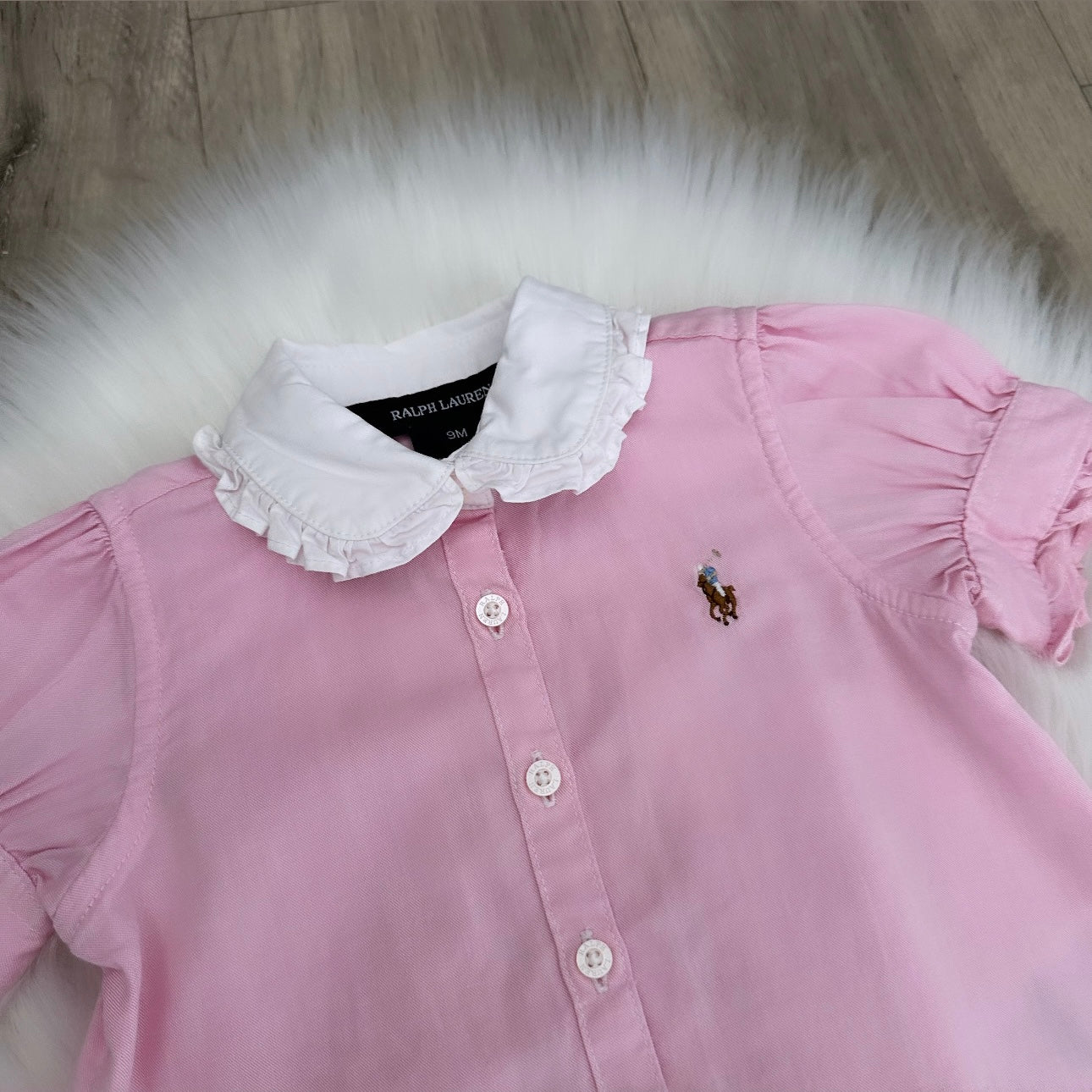 Ralph Lauren Girls Shirt - 9M