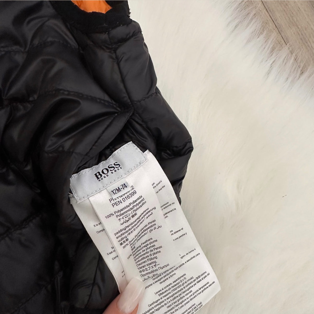 Hugo Boss Boys Reversible Gilet - 12M