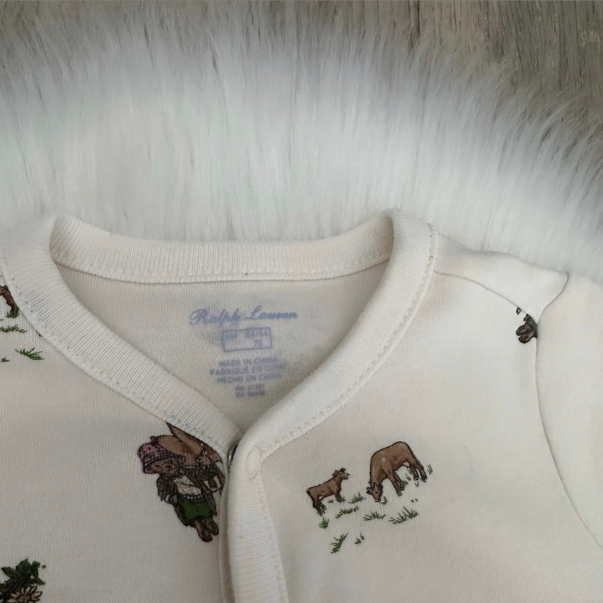 Ralph Lauren Girls Babygrow Gift Set - 6M