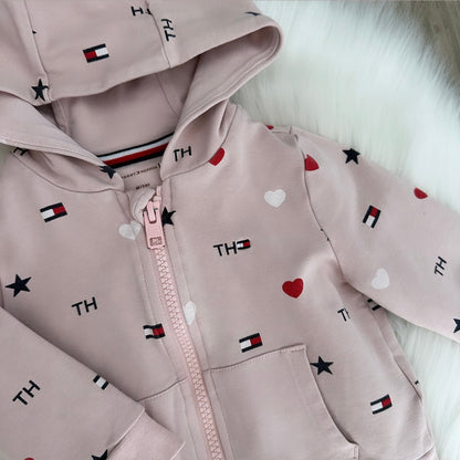 Tommy Hilfiger Girls Jacket - 3/6 months