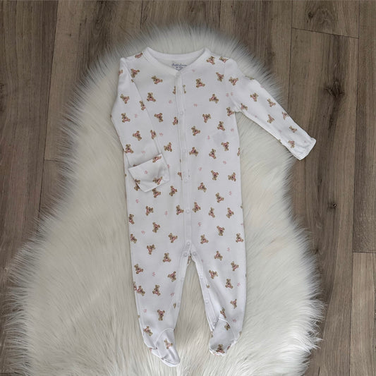 Ralph Lauren Girls Teddy Babygrow - 6M