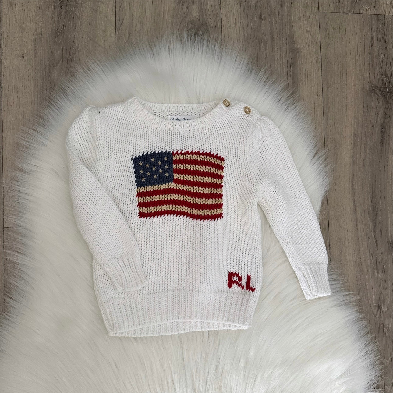 Ralph Lauren Girls Jumper - 12M
