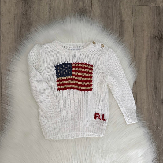 Ralph Lauren Girls Jumper - 12M