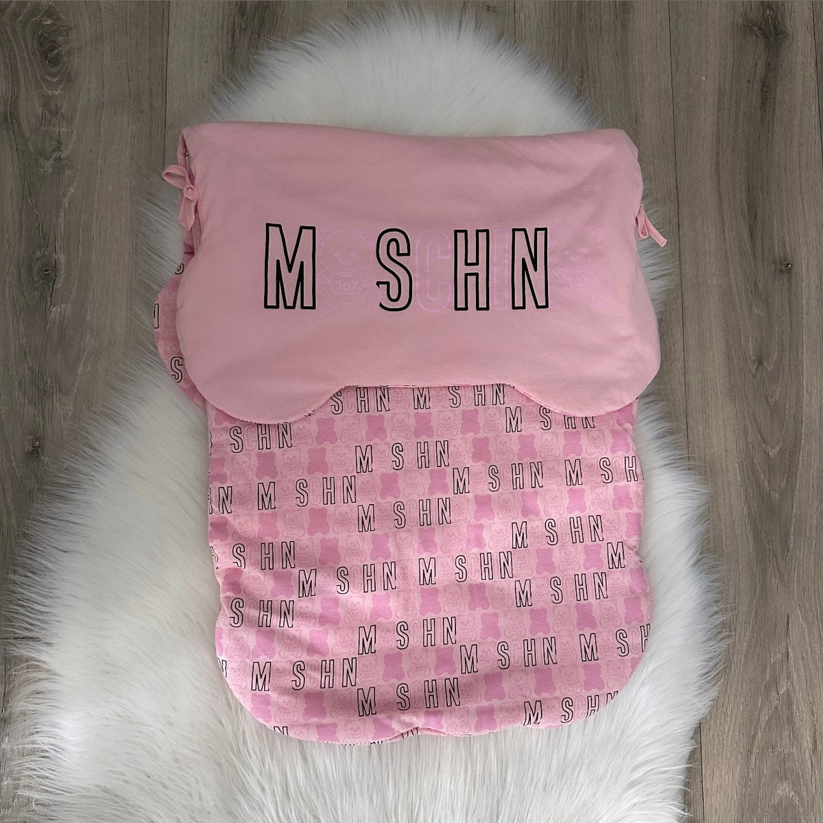 Moschino Girls Cosy Toes Pram Liner - One Size