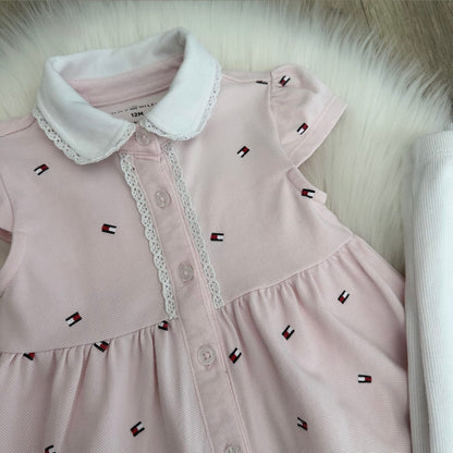 Tommy Hilfiger Girls Set - 12M