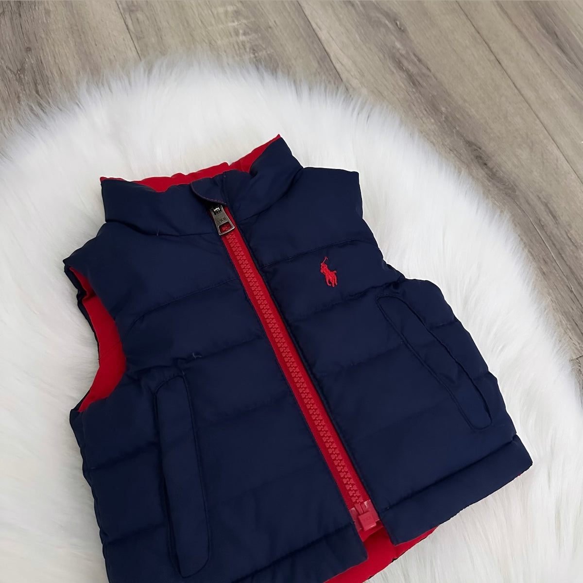 Ralph Lauren Boys Reversible Gilet - 3M