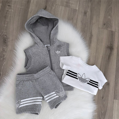 Adidas Boys Summer Set - 6/9 months