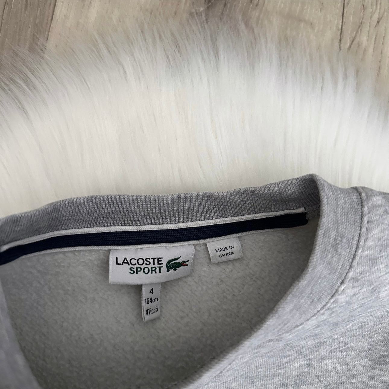 Lacoste Boys Jumper - Age 4