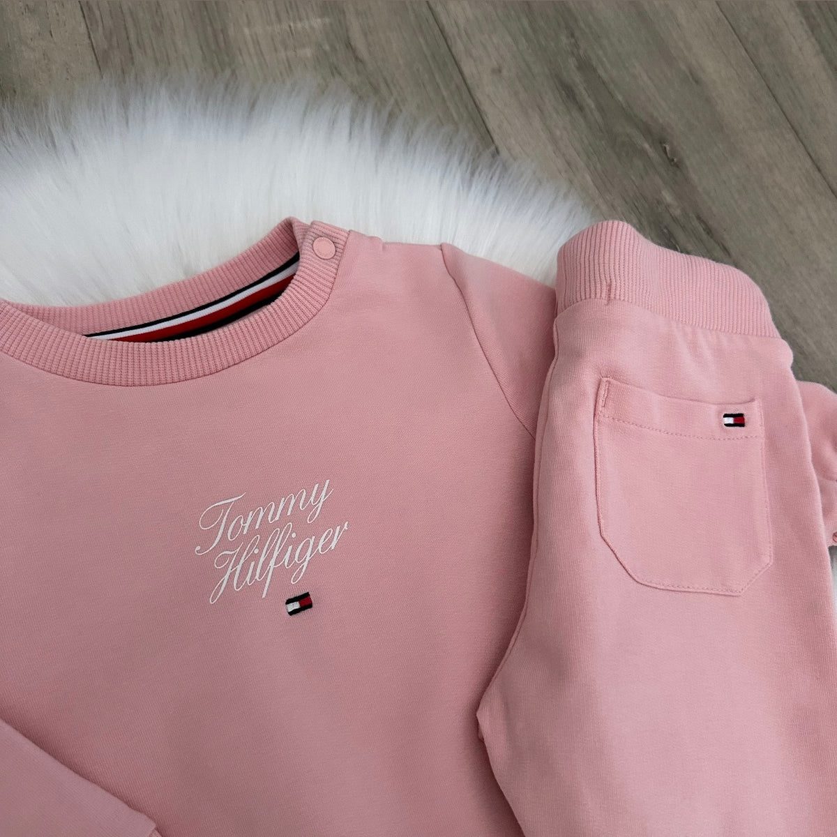 Tommy Hilfiger Girls Tracksuit - 3/6 months