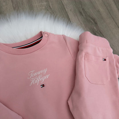 Tommy Hilfiger Girls Tracksuit - 3/6 months