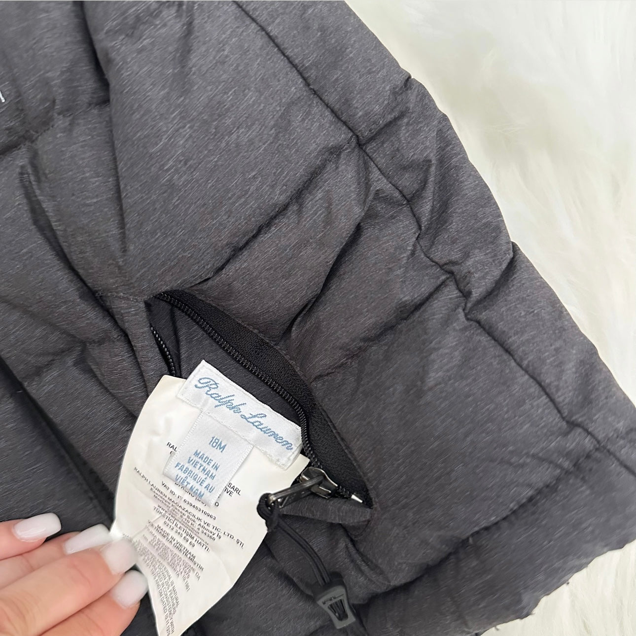 Ralph Lauren Boys Reversible Gilet - 18M