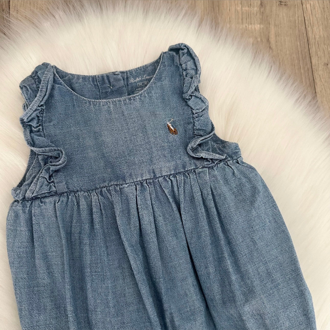 Ralph Lauren Girls Romper - 3M