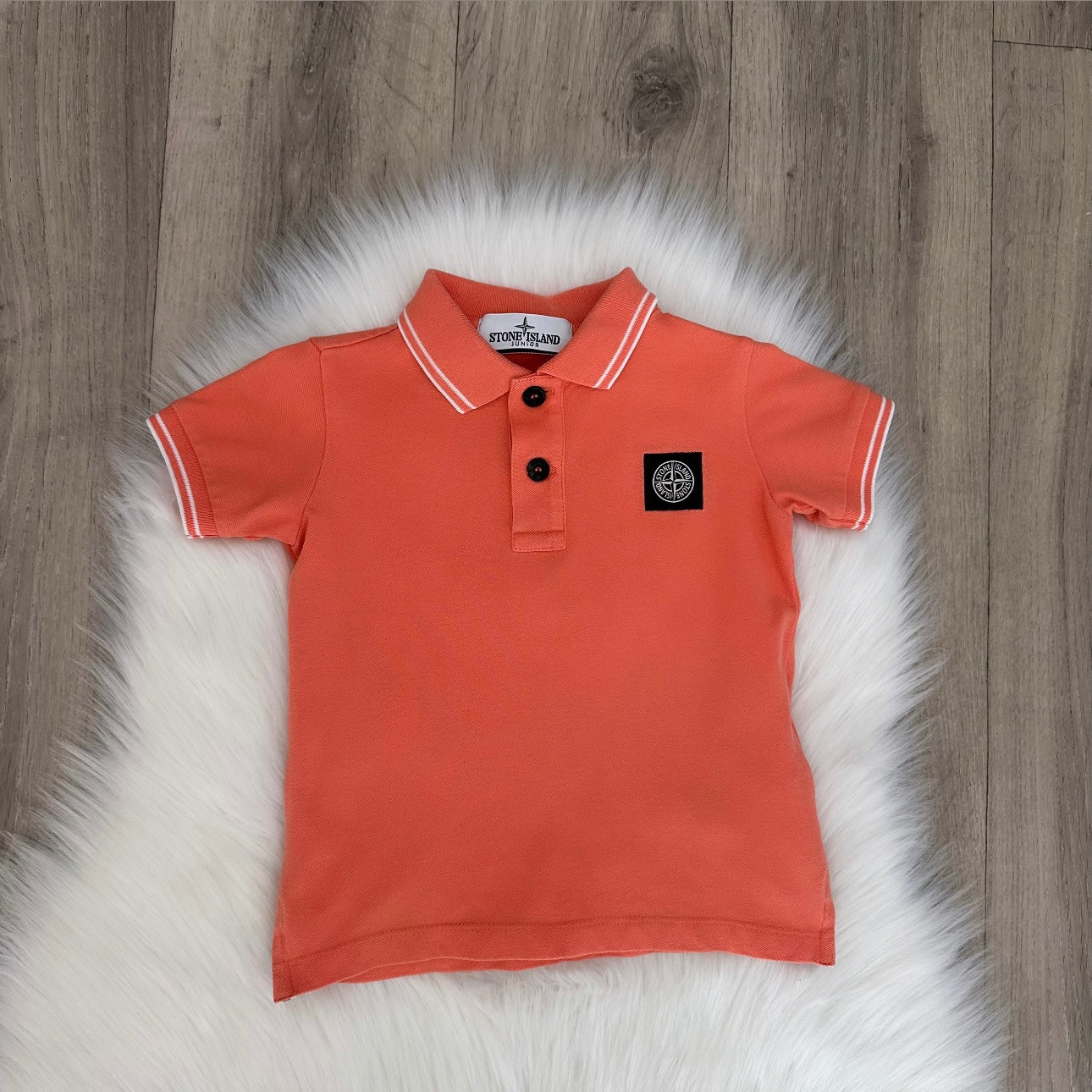 Stone Island Boys Polo Shirt - Age 2