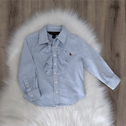 Ralph Lauren Girls Shirt - Age 2