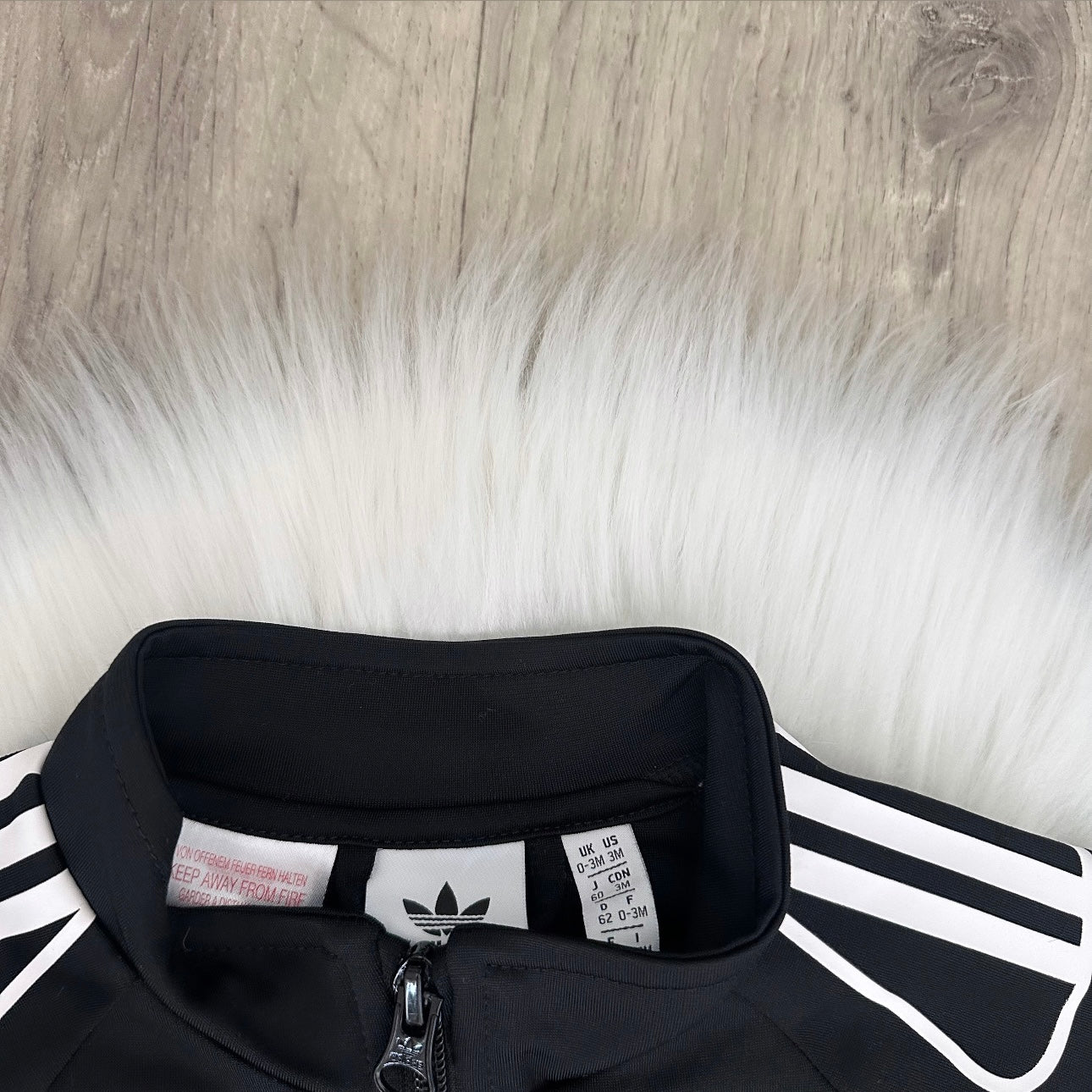 Adidas Boys Tracksuit Set - 0/3 months