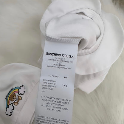 Moschino Unisex Sleepsuit Set - 3/6 months