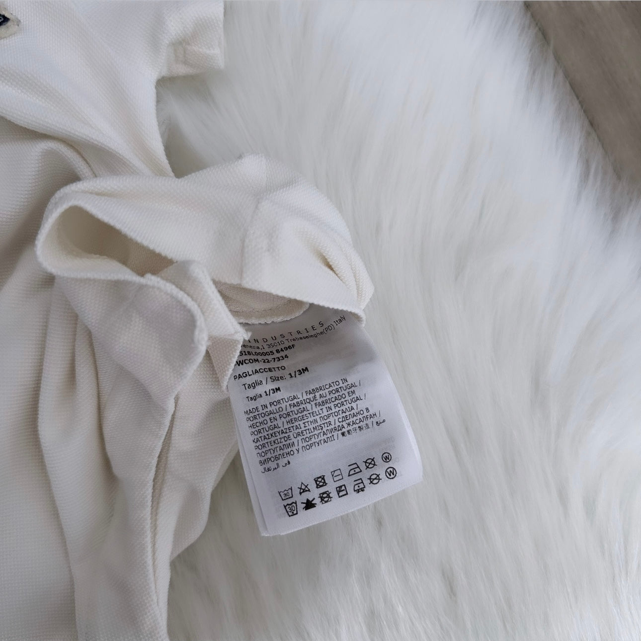 Moncler Boys Romper - 1/3 months