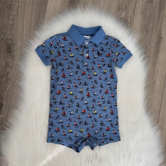 Ralph Lauren Boys Romper - 6M