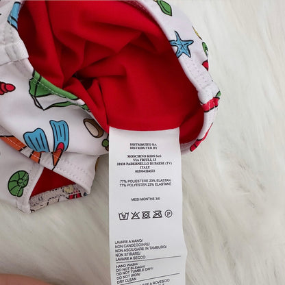 Moschino Girls Swimming Costume - 3/6 months