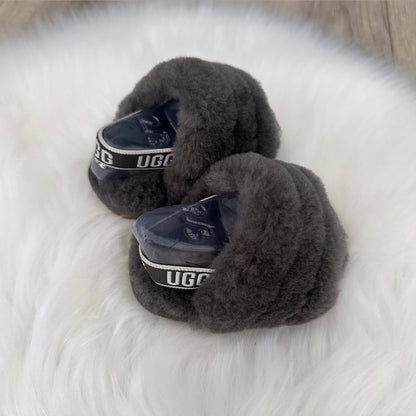 UGG Girls Slider Slippers - Size 2