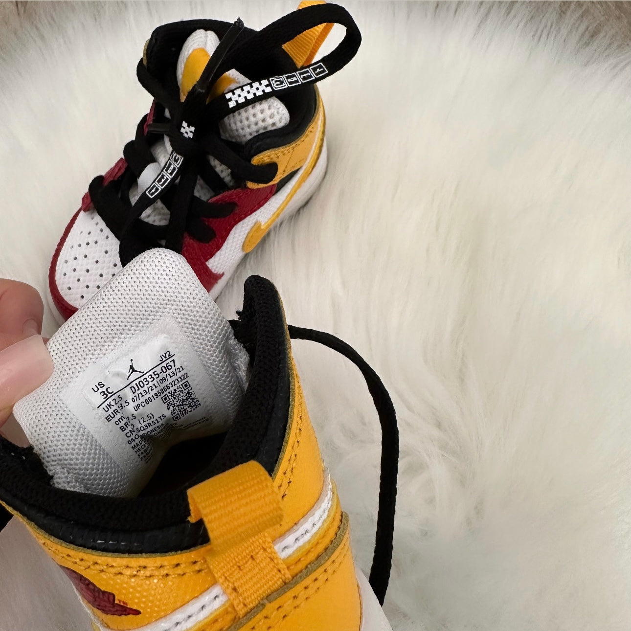 Jordan 1 ‘Motorsport’ Boys Trainers - 2.5 UK