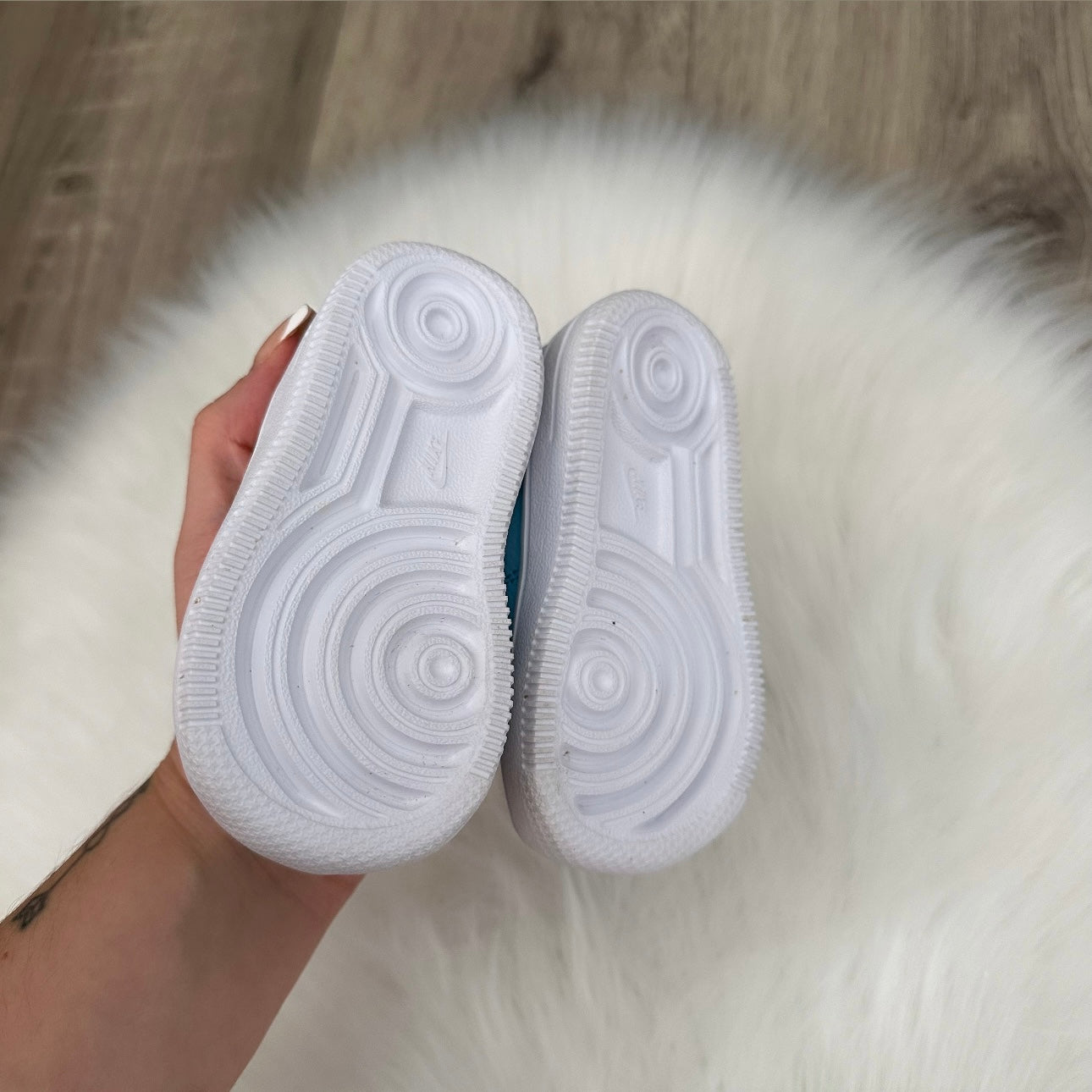 Nike Boys Air Force 1 Trainers - 3.5