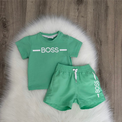Hugo Boss Boys Shorts Set - 6M
