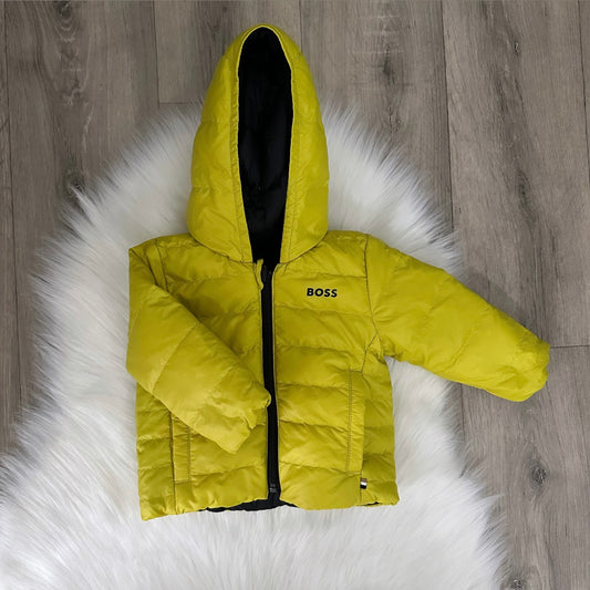 Hugo Boss Boys Reversible Coat - 6M