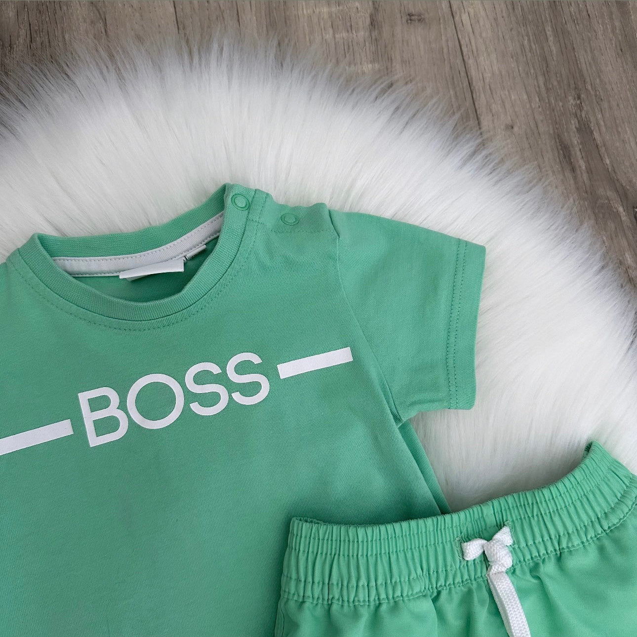 Hugo Boss Boys Shorts Set - 6M