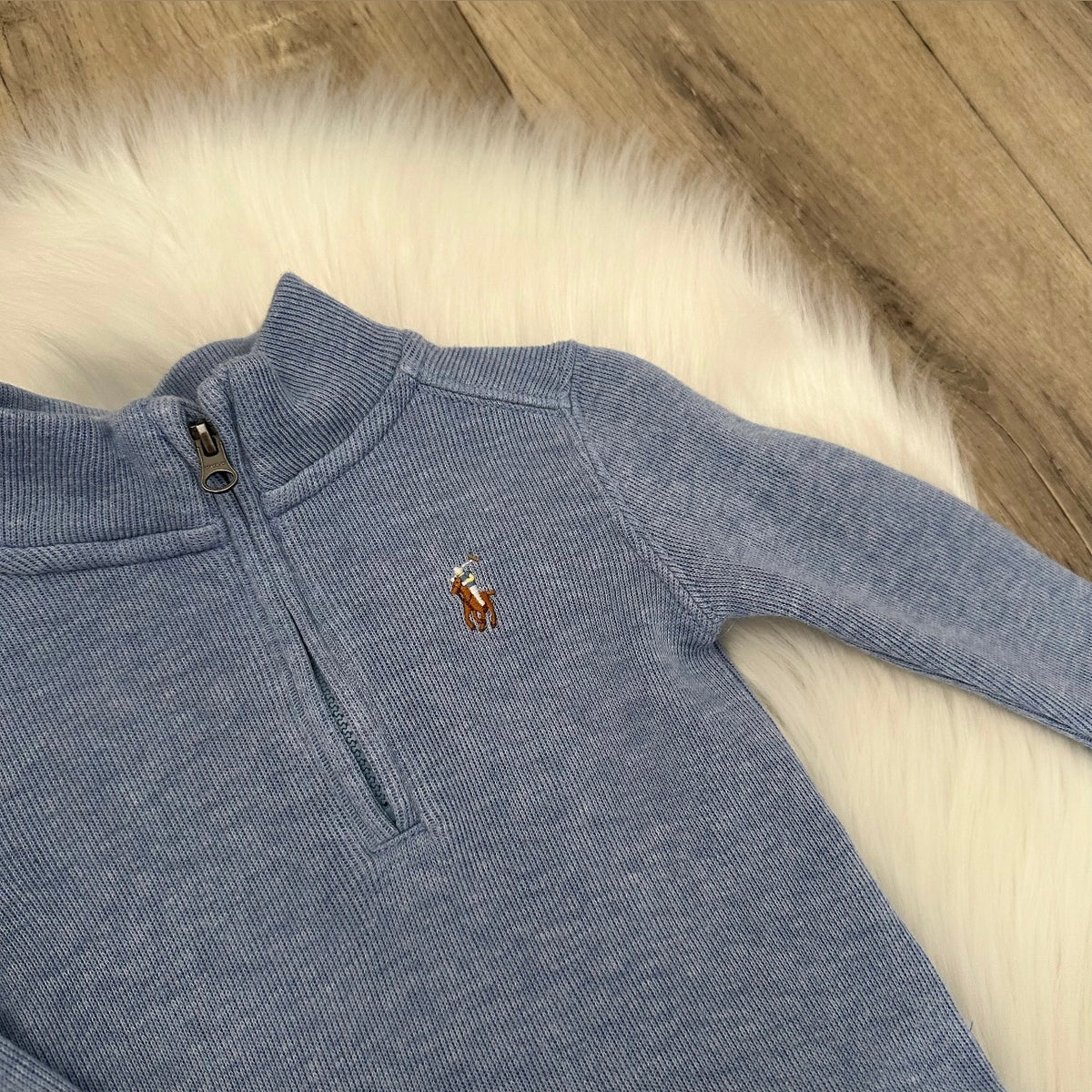 Ralph Lauren Boys 1/4 Zip Jumper - 6M