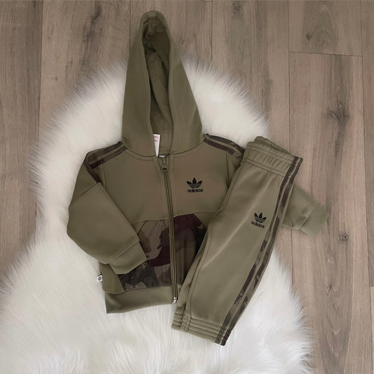 Adidas Boys Tracksuit - 6/9 months