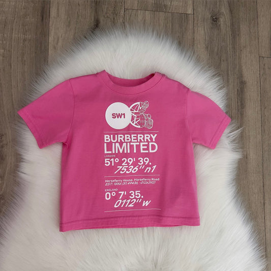 Burberry Girls T Shirt - 12M
