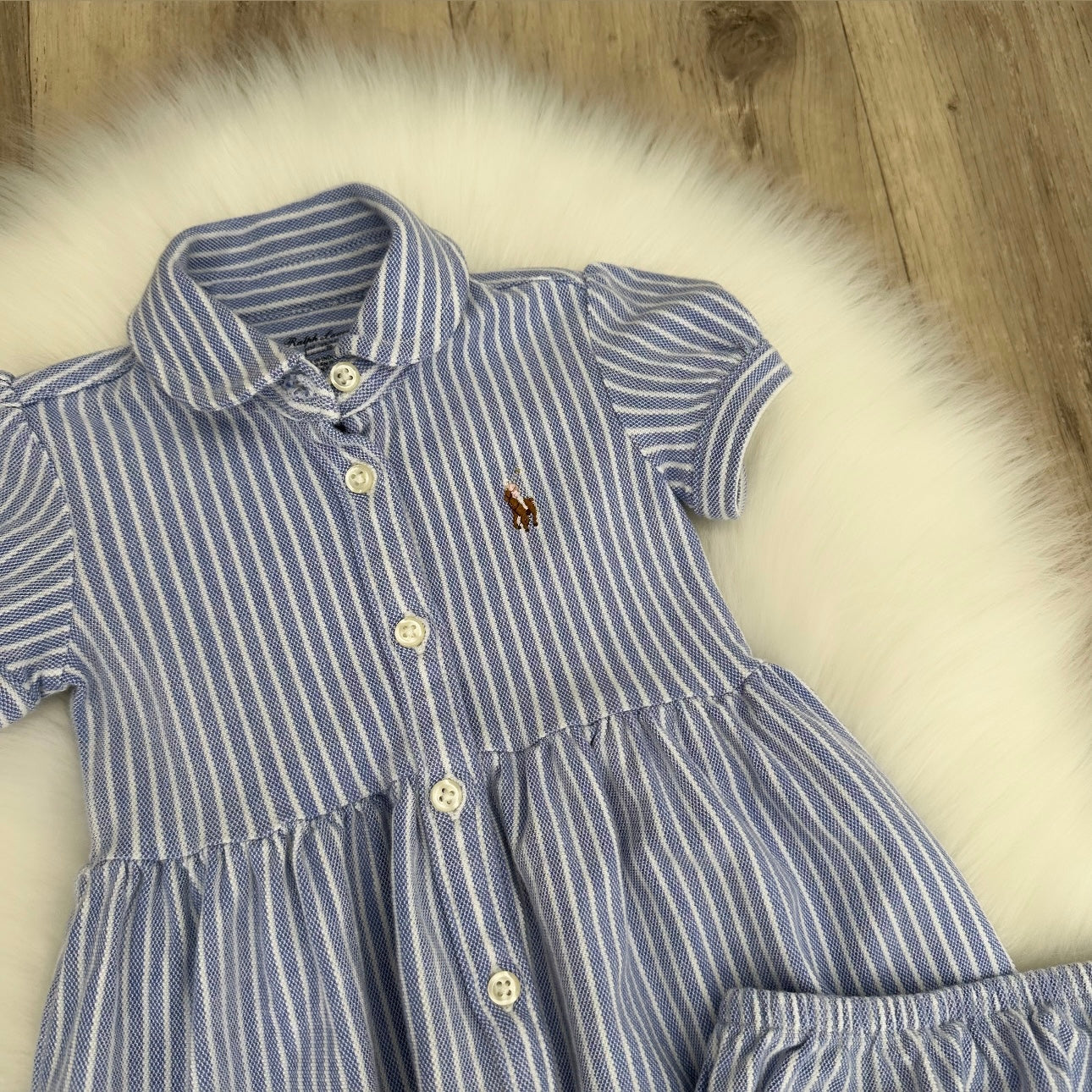 Ralph Lauren Girls Dress Set - 6M