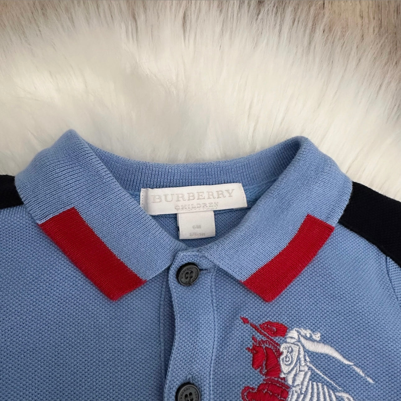 Burberry Boys Polo Shirt - 6M