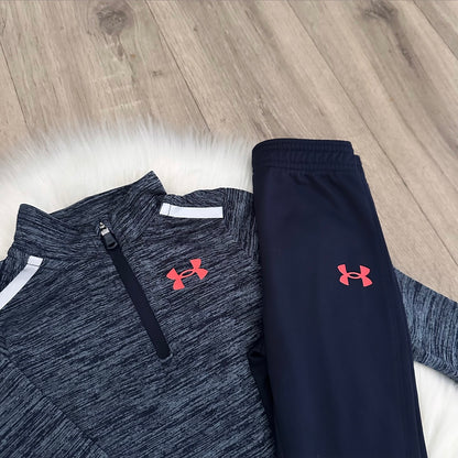 Under Armour Boys Tracksuit - 6/9 months