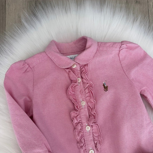 Ralph Lauren Girls Dress Set - 6M