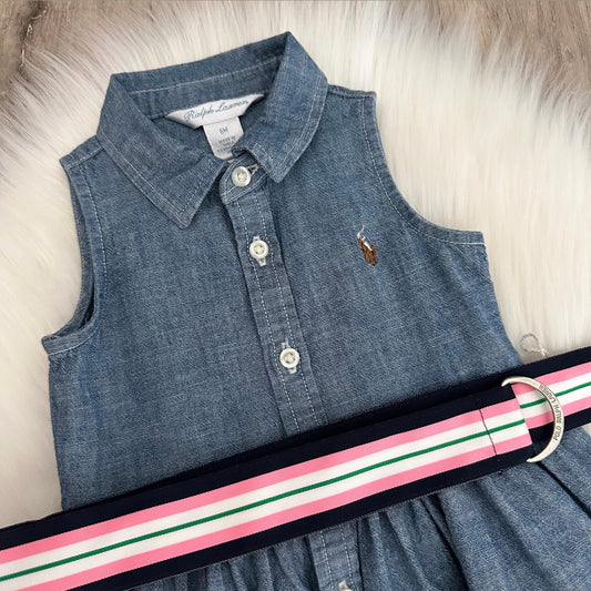 Ralph Lauren Girls Dress - 6M